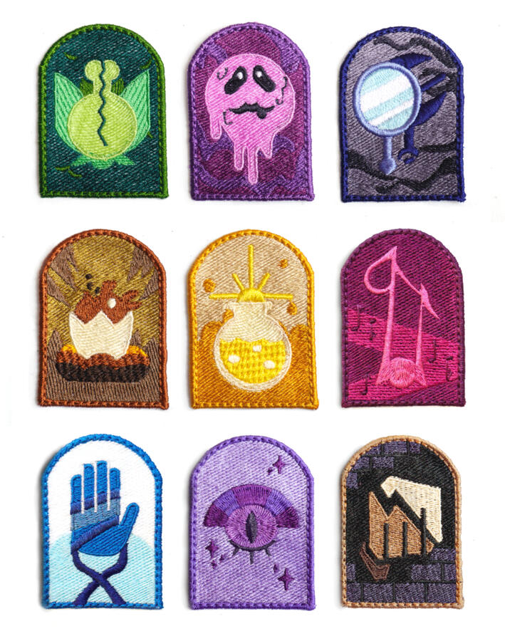 The Owl House coven patches